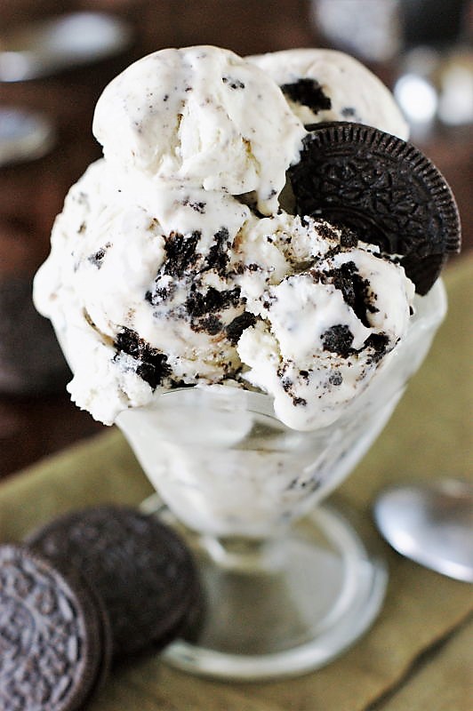Cookies on sale and cream